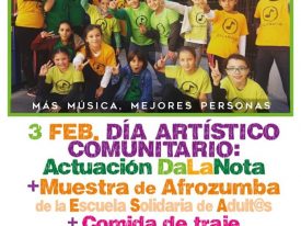 Mañana será el Día Artístico Comunitario de DaLaNota