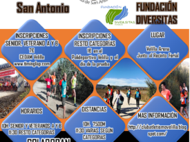 Abierta la inscripción en el V Cross Velilla de San Antonio en beneficio de Fundación Diversitas